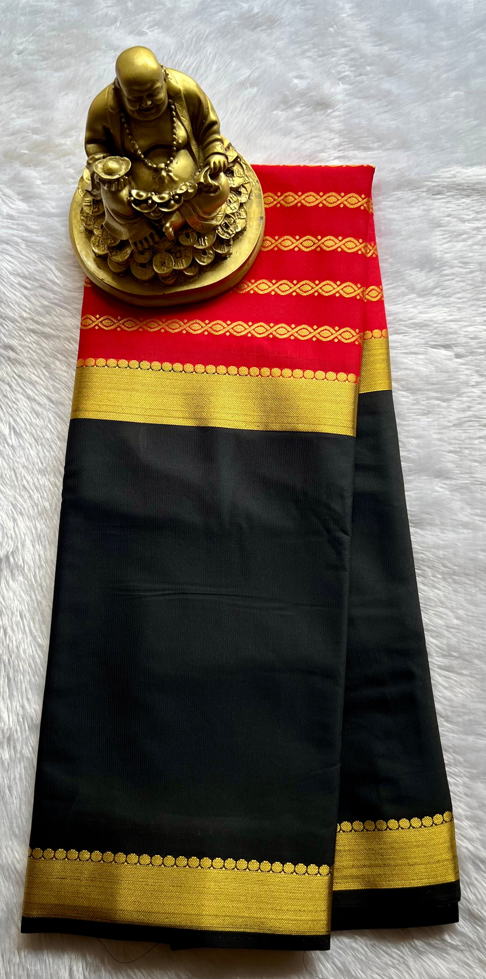 Semi Mysore Silk Mango 2 D Chain body