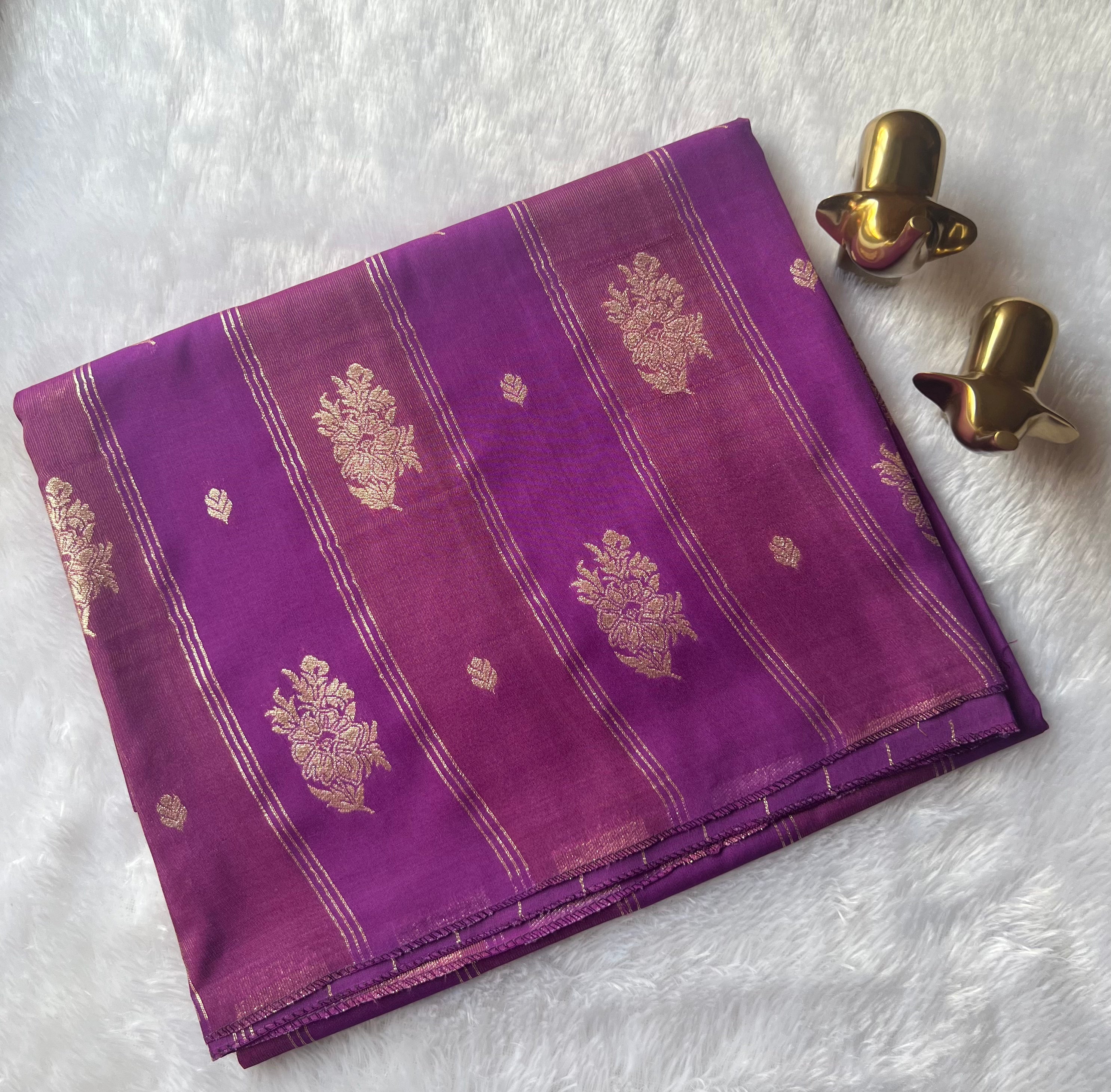 Dola HO Silk Panel body with Flower Motif