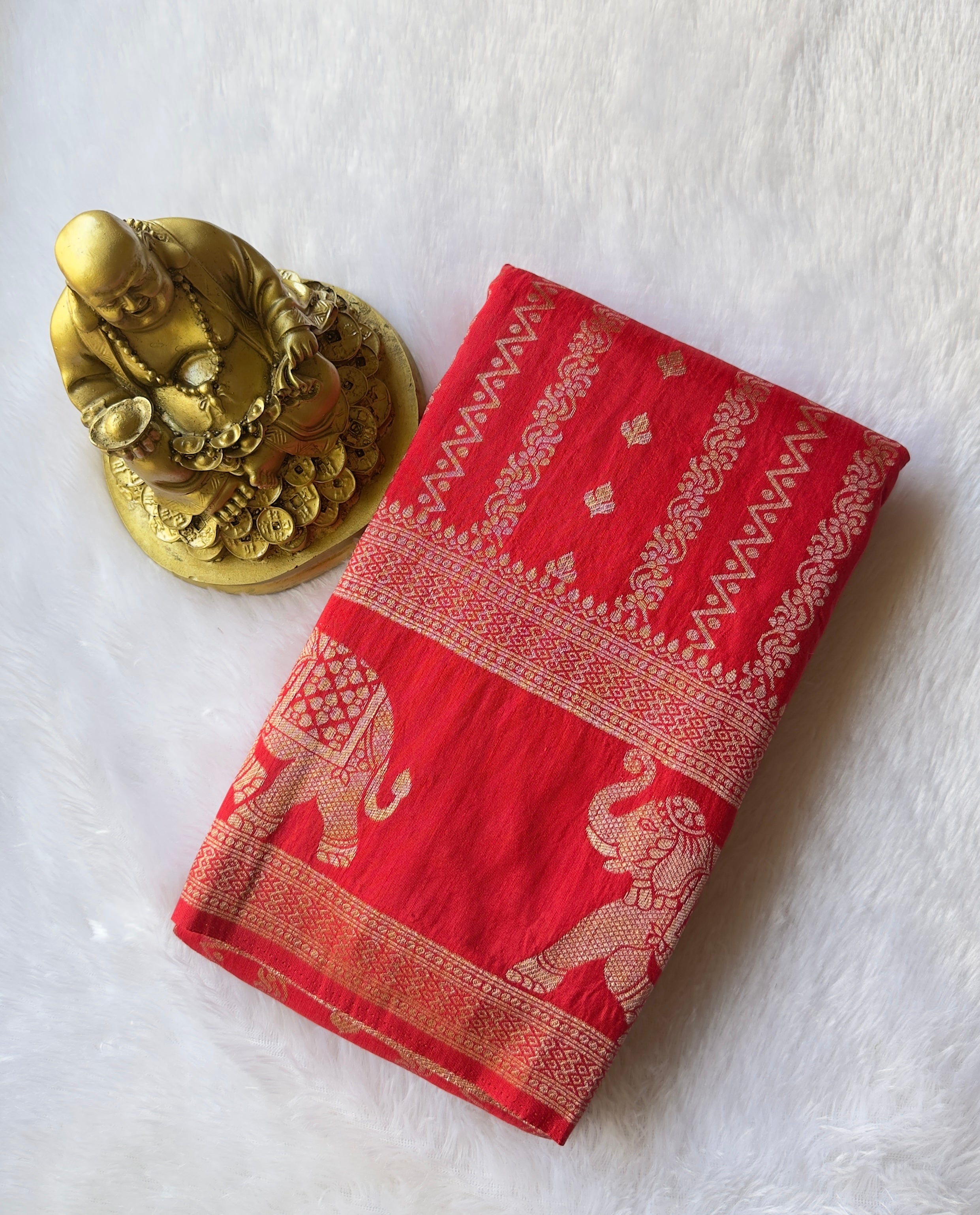 Dola Panal Body with Elephant motif Border