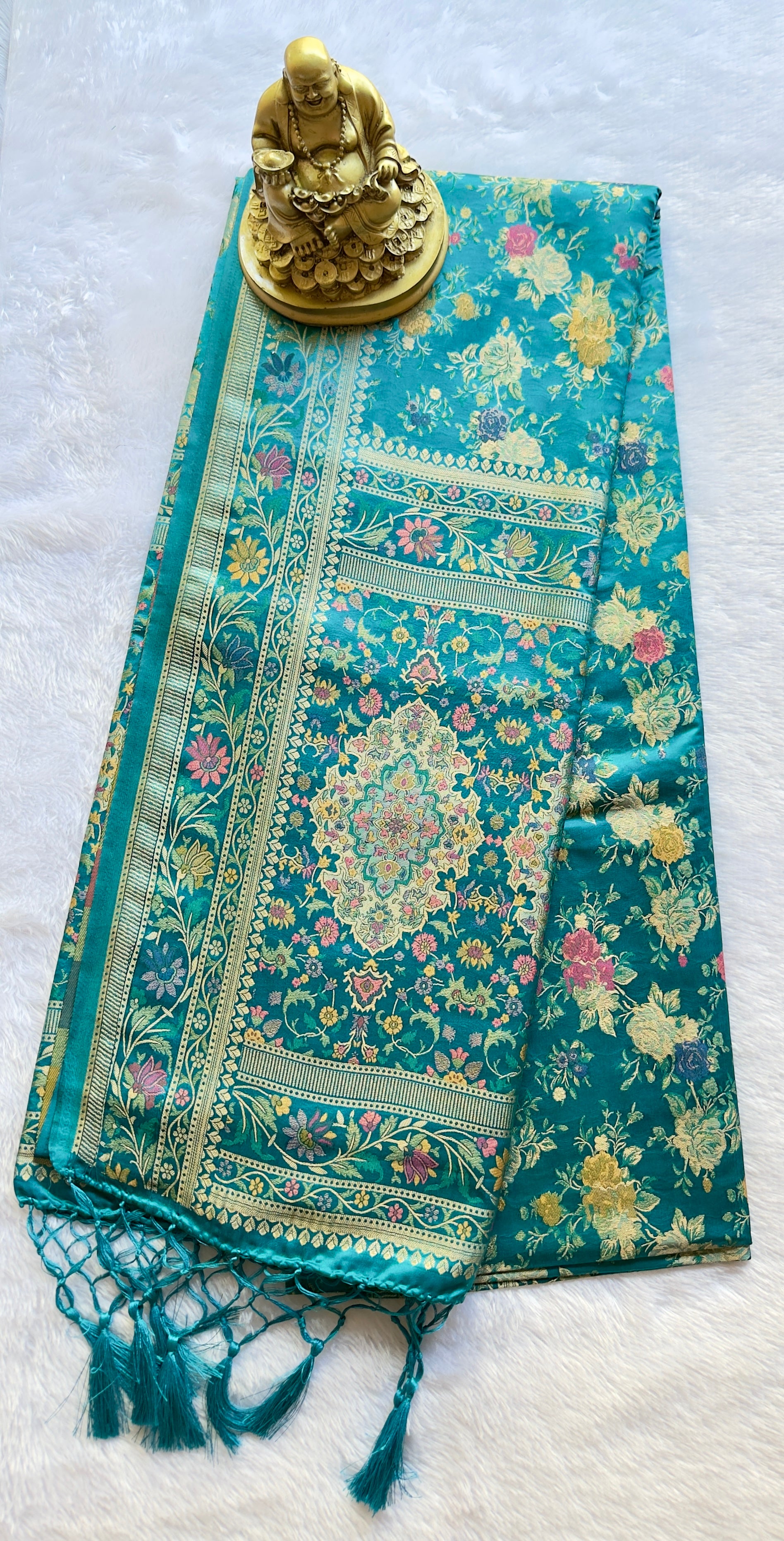 Satin Full Body Menakari Rich Body and Pallu