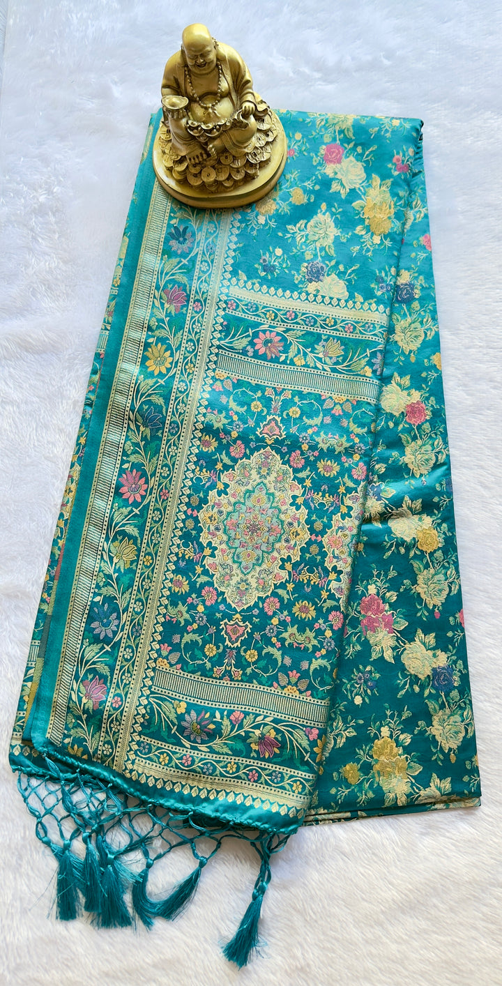 Satin Full Body Menakari Rich Body and Pallu