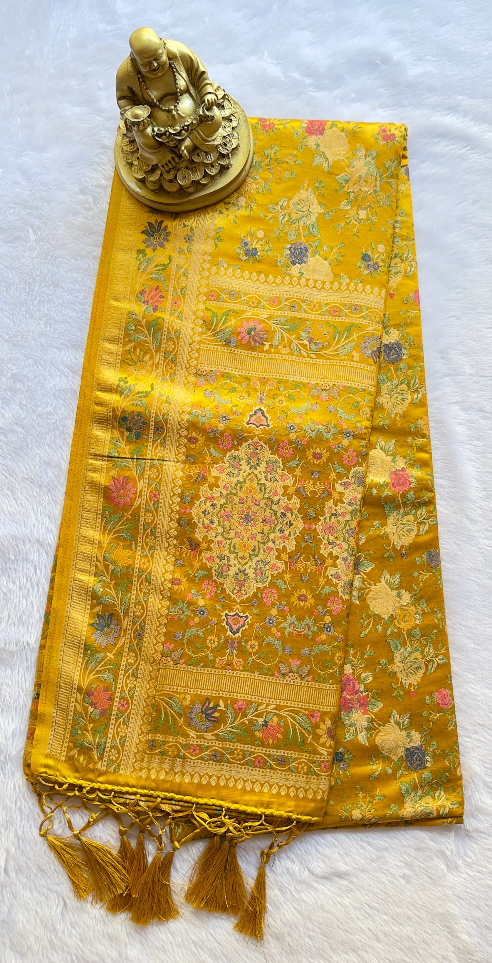 Satin Full Body Menakari Rich Body and Pallu
