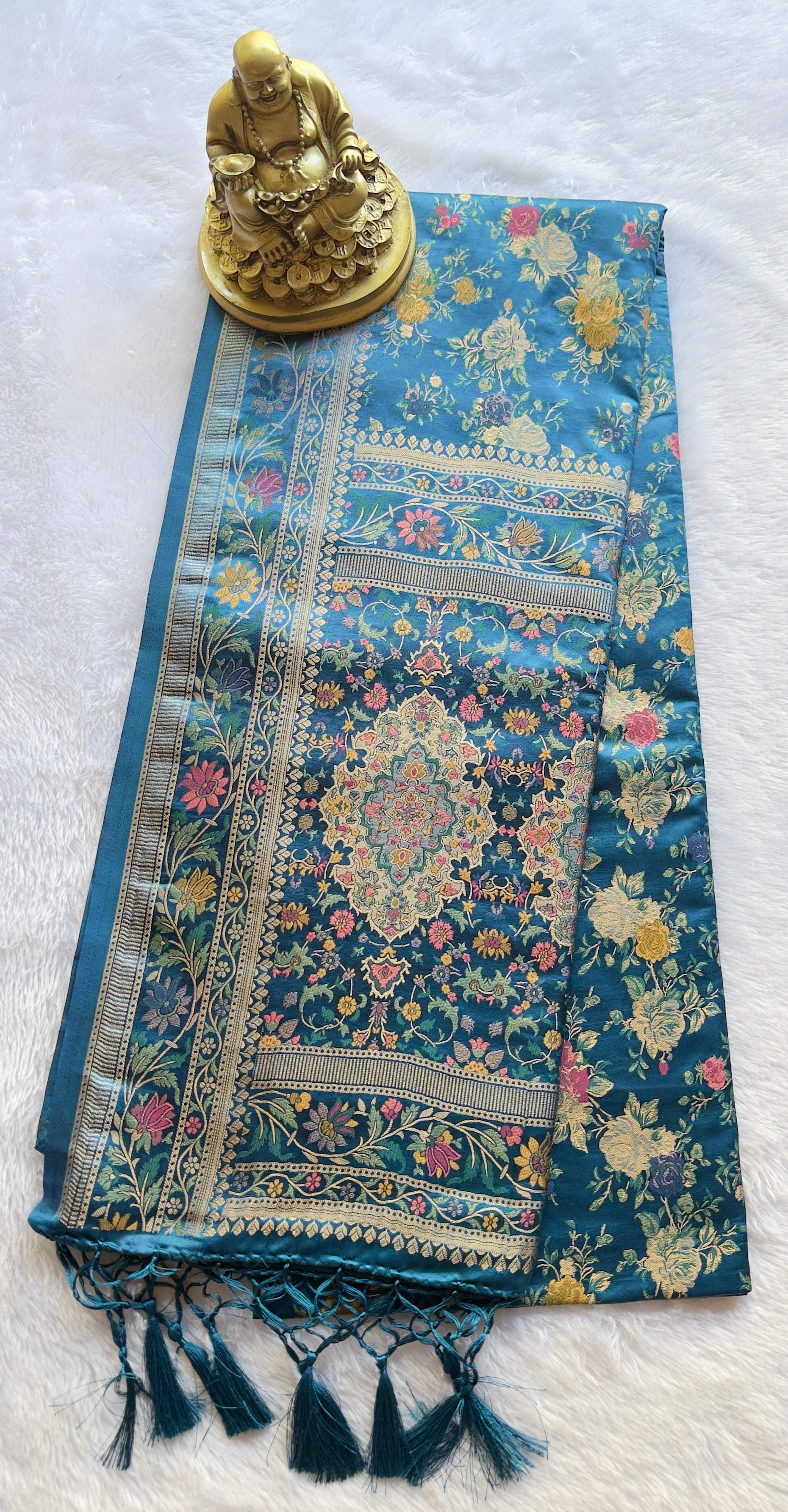 Satin Full Body Menakari Rich Body and Pallu