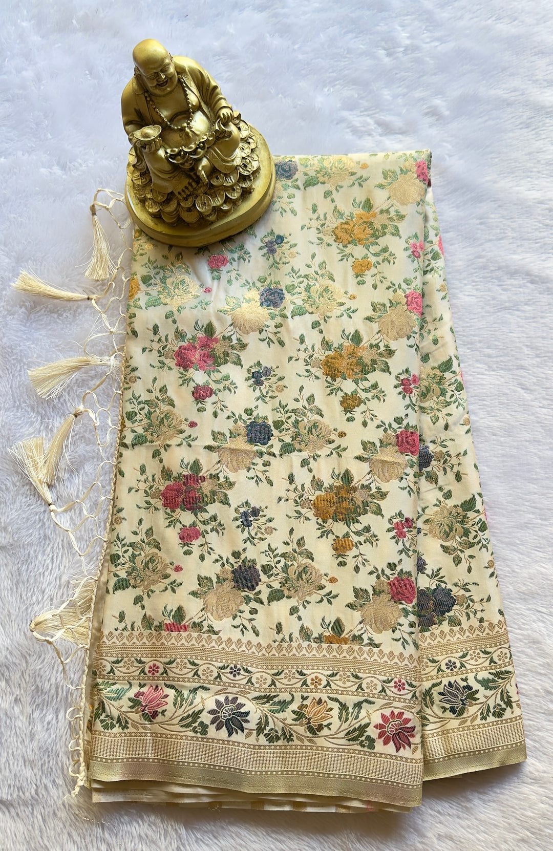 Satin Full Body Menakari Rich Body and Pallu