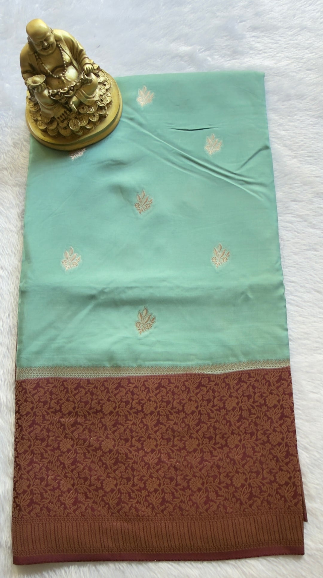 Viscose Floral Butta Body with Climbers Border