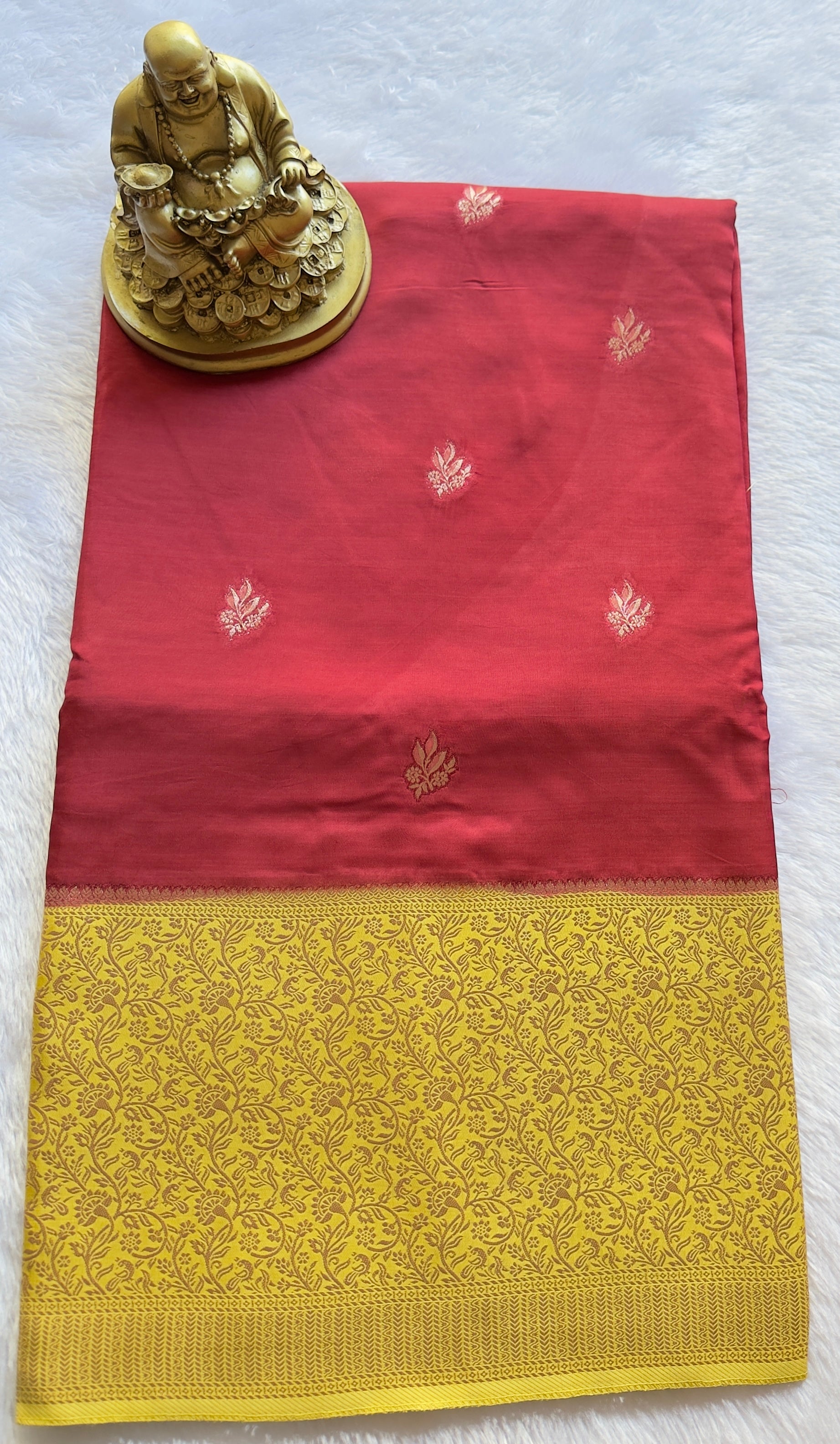 Viscose Floral Butta Body with Climbers Border