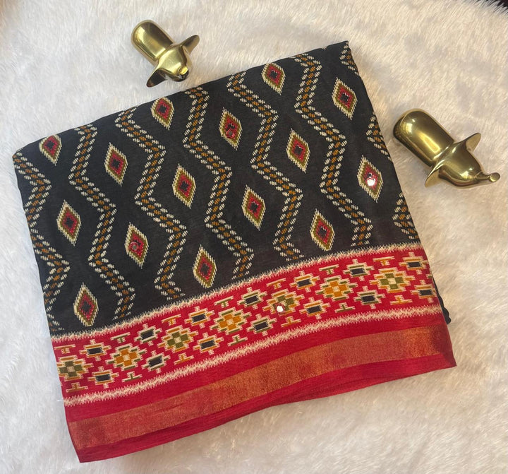 Mul Cotton Zig zag pattren