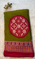 Mehendi Green / Rani Pink