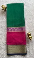 Dark Green / Rani Pink