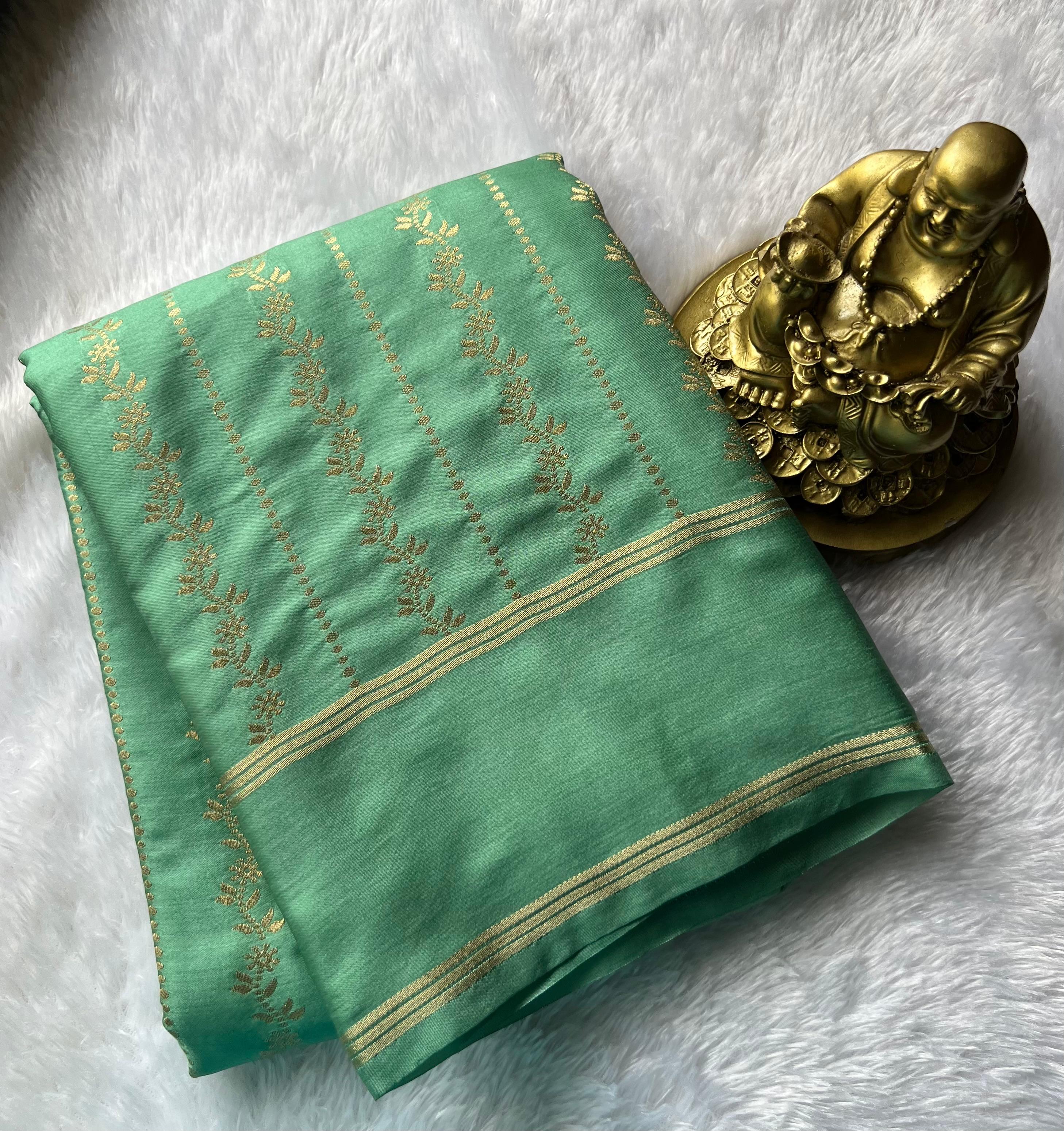 Gajji Silk Climber Design With Rich Pallu Bentex Border