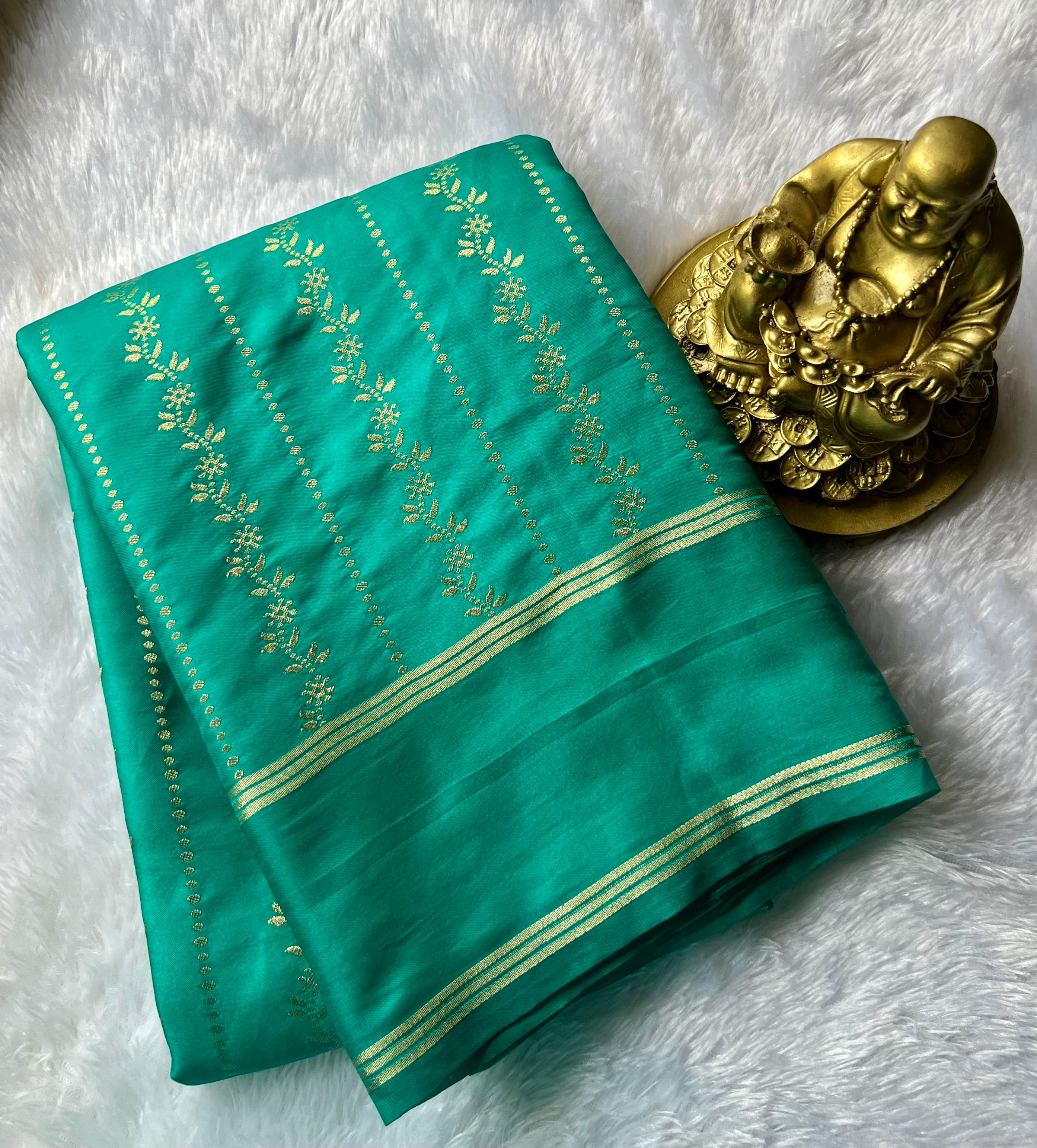 Gajji Silk Climber Design With Rich Pallu Bentex Border