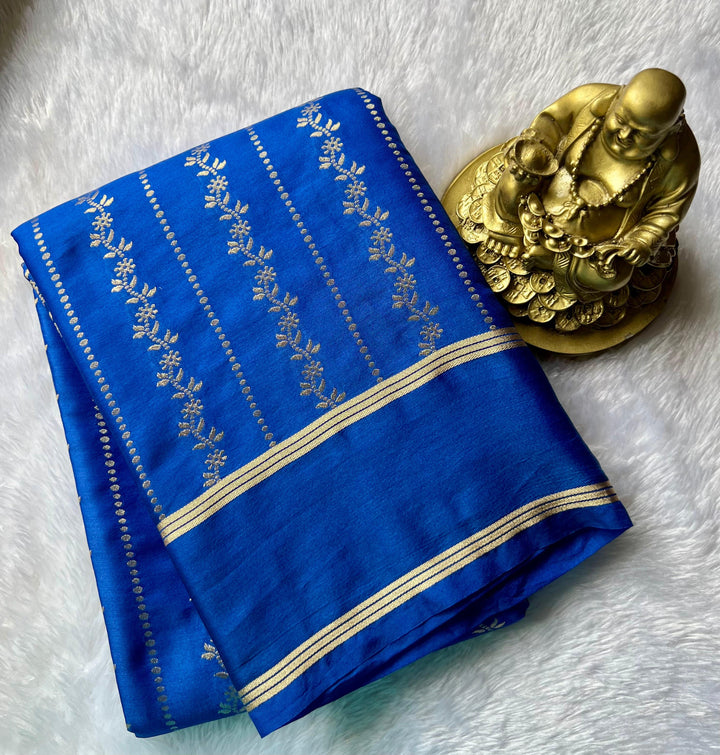 Gajji Silk Climber Design With Rich Pallu Bentex Border